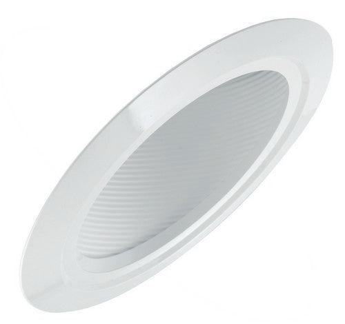 ELCO Lighting EL602W 6" Super Sloped Baffle Trim - White Finish