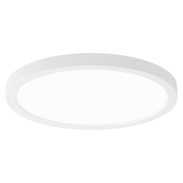 Elco Lighting ELSP83CT5W 18W 8" Round Sky Panel, 5CCT, 1200lm, Triac/ELV - White Finish