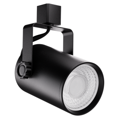 Elco Lighting ET616CT5DB LED Stein Track Fixture 5CCT, 10W, 800lm - Black Finish