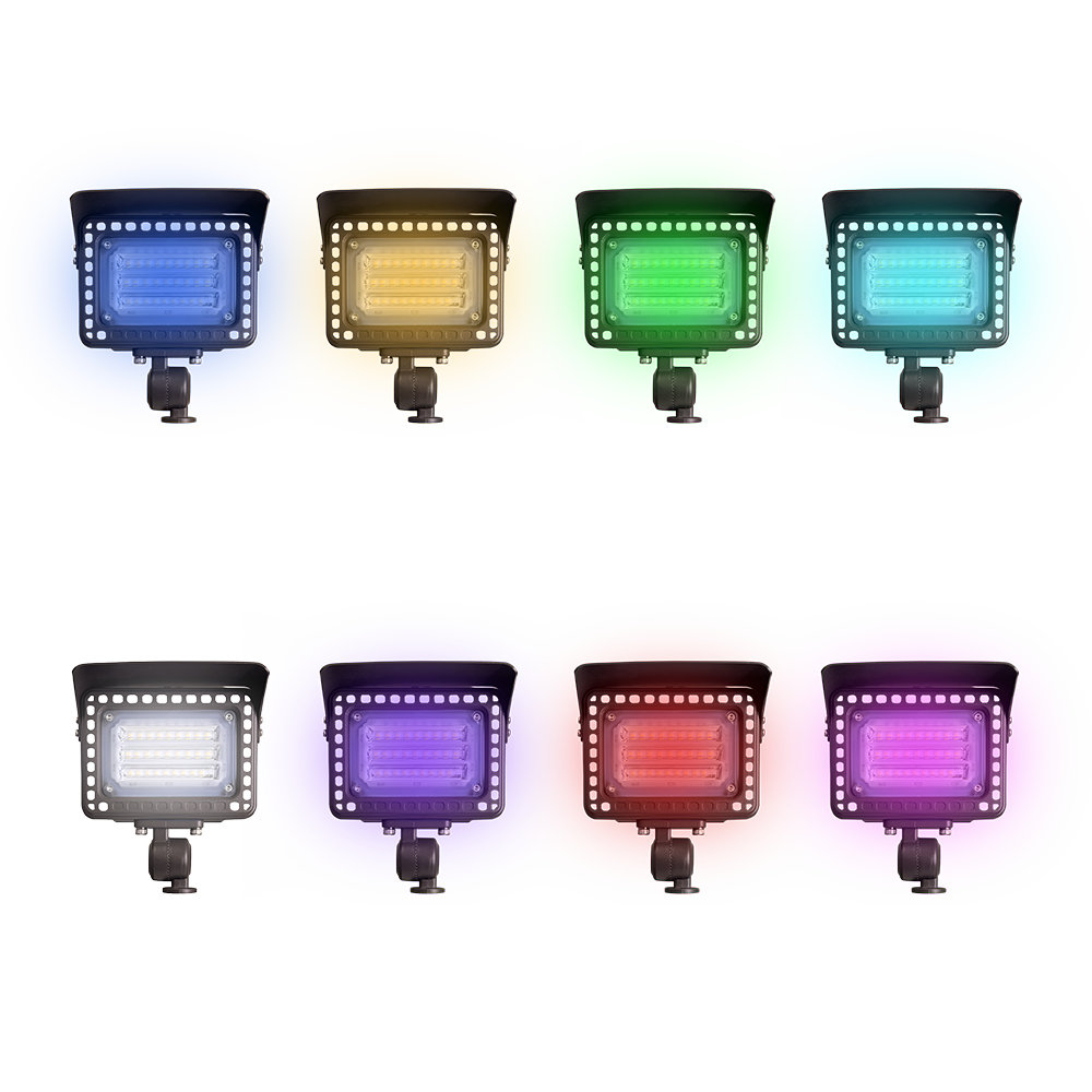 ABBA FLA-20-RGBCW 12V 20W RGBCW Smart LED Flood Light