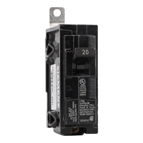 Siemens B120 20-Amp 1-Pole Type BL Circuit Breaker