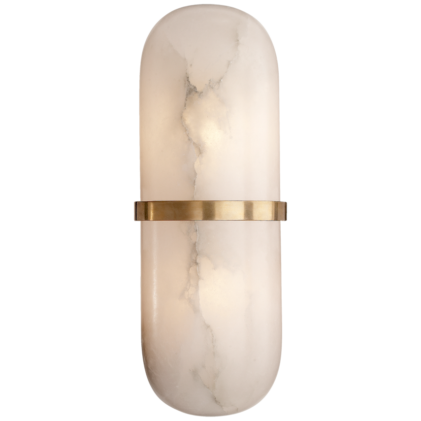 Visual Comfort KW2012AB-ALB Melange Pill Form Sconce