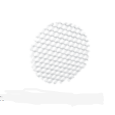 Elco Lighting L57 White Hex Louver Lens Koto Accessories - White Finish