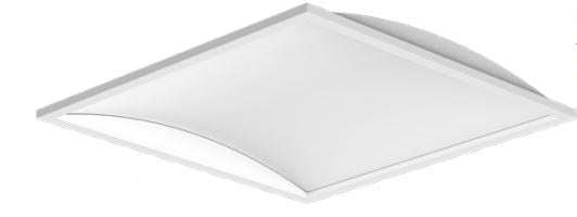 Westgate LTRC-2X4-MCTP Premium Curved Indirect Troffer, Power And CCT Adjustable