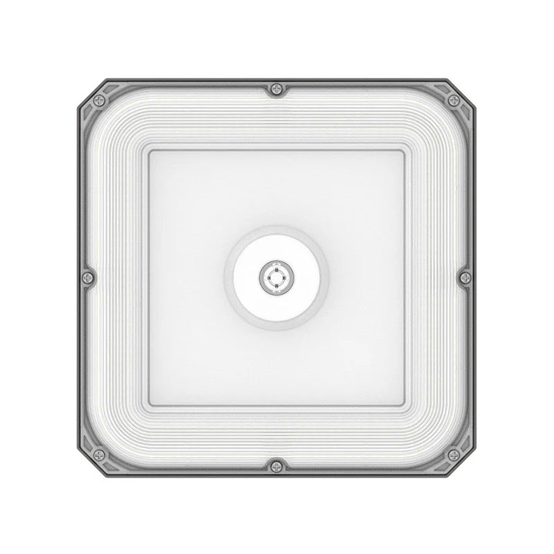 Malibu PowerArc™ 100W Sensor Ready Selectable Wattage and Color CCT Garage/Canopy Light - Bronze/White Finish (5-pack)