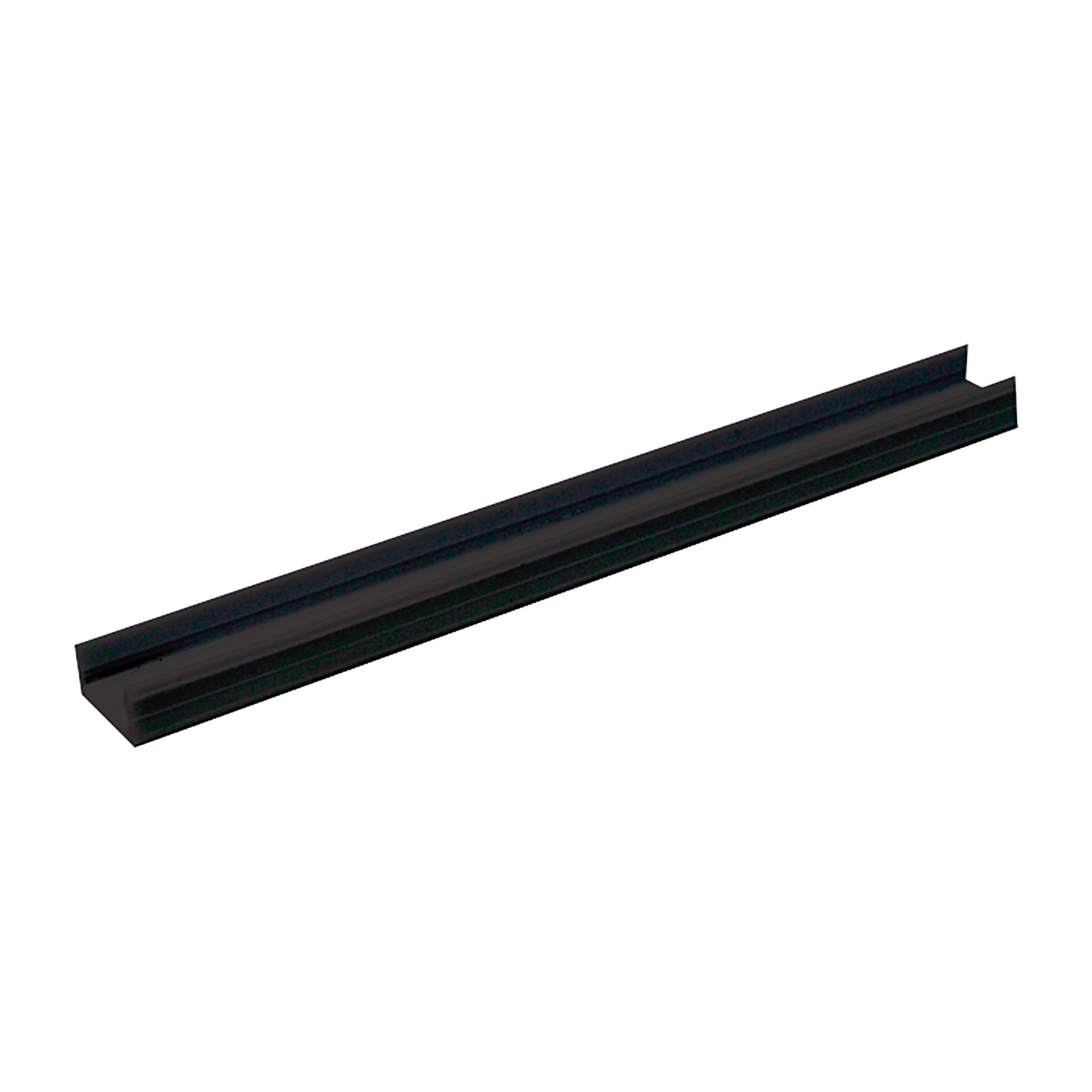 Nora Lighting NATL-420B 4-ft Plastic Channel For Tape Light - Black