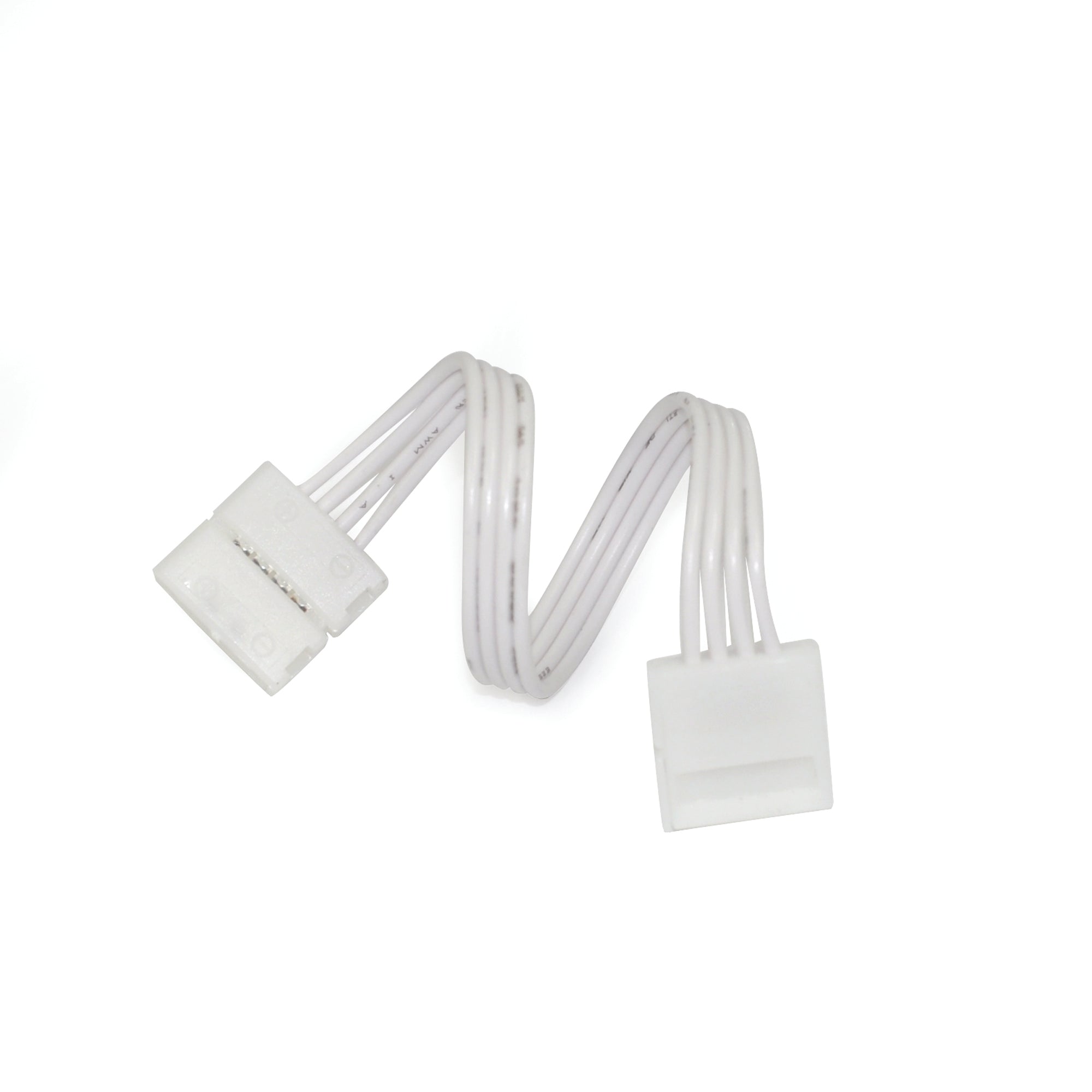 Nora Lighting NATLCFC-248A 48" Flip Type Interconnector Cable For NUTP71 Tape Light - White