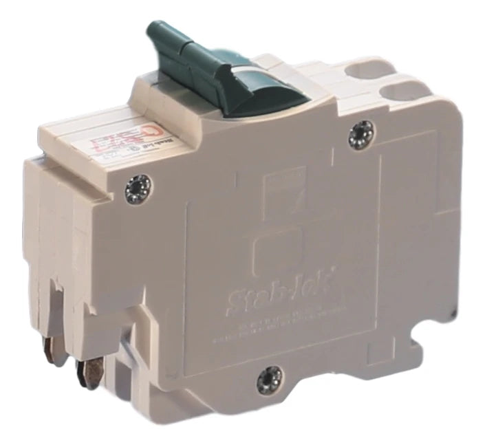 Federal Pacific NC0215 15-Amp 2-Pole 120/240V Stab-Lok Thin Circuit Breaker