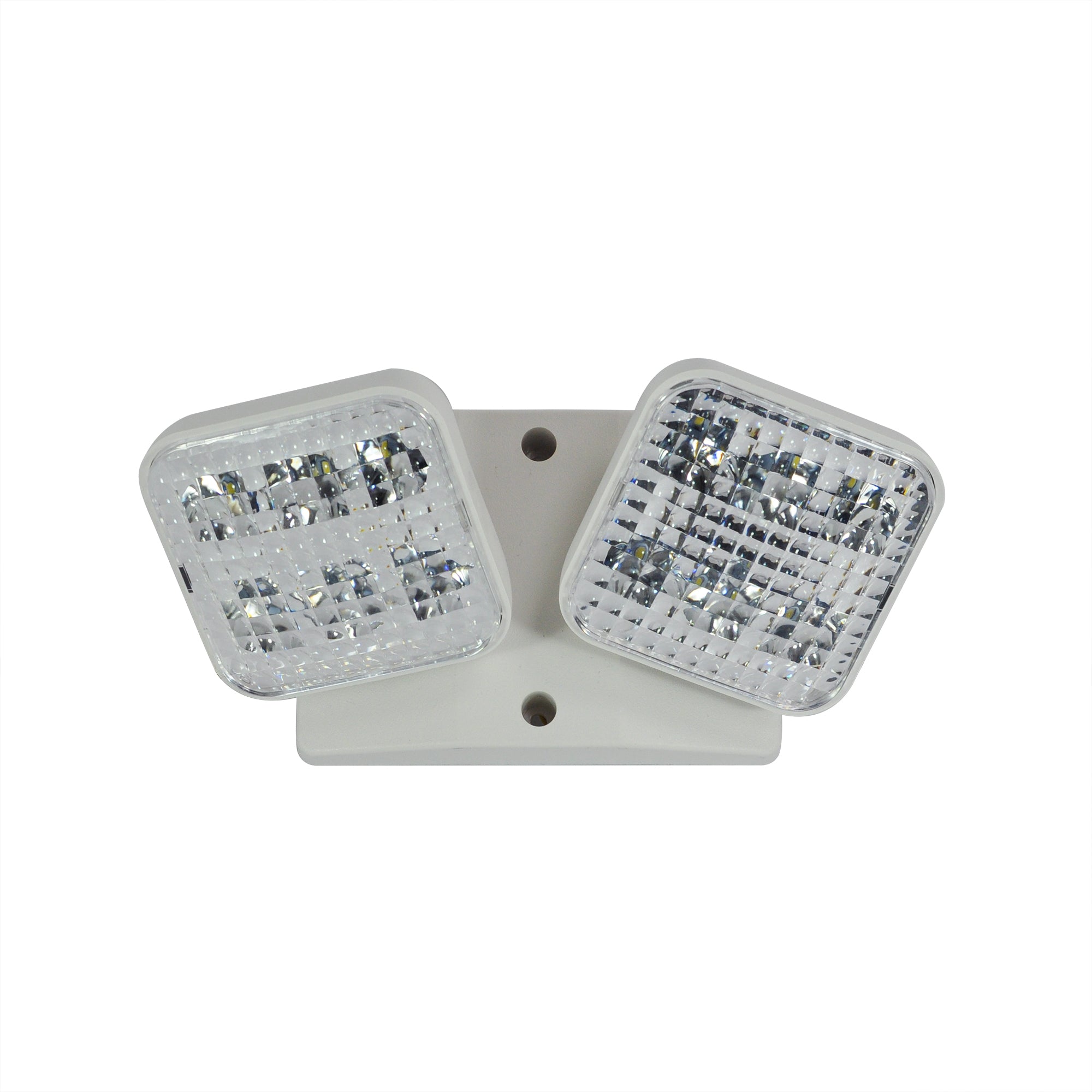 Nora Lighting NE-872LEDW Emergency LED Single Square Head Remote, 2x 1W, 150lm - White