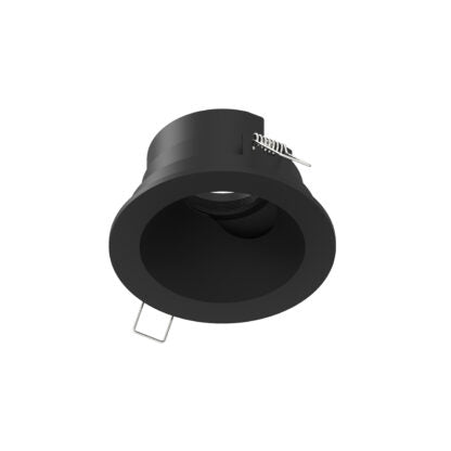Nora Lighting NIOC-4RSLABB 4" Iolite Can-less Adjustable Slot Trim - Black finish