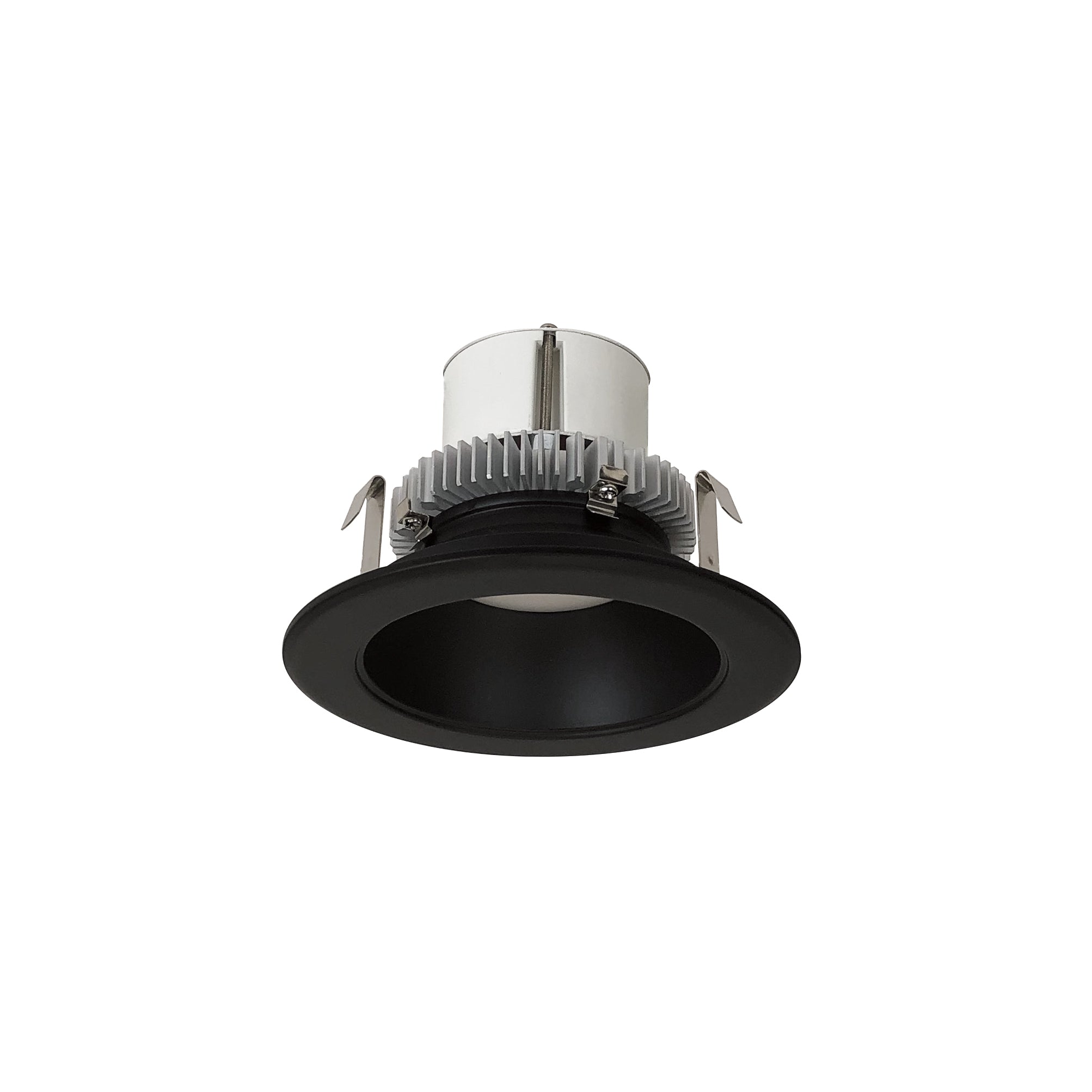 Nora Lighting NLCBC2-45135BB/10LE4EM 4" Cobalt Click Round Retrofit Reflector, 1000lm, 12W, 3500K - Black Reflector, Black Flange, 120-277V input, Phase or 0-10V dimming