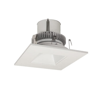 Nora Lighting NLCBC2-456TWMPW/10 4" Cobalt Click Retrofit, Square/Square Reflector, 1000lm, Selectable CCT - Matte Powder White