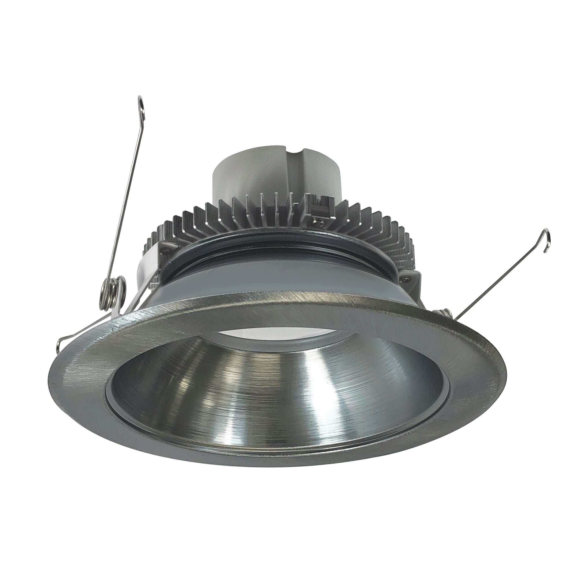 Nora Lighting NLCBC2-65140NN/10LE4EM 6" Cobalt Click Round Retrofit Reflector, 1000lm, 12W, 4000K, Natural Metal Reflector, Natural Metal Flange, 120-277V input, Phase or 0-10V dimming