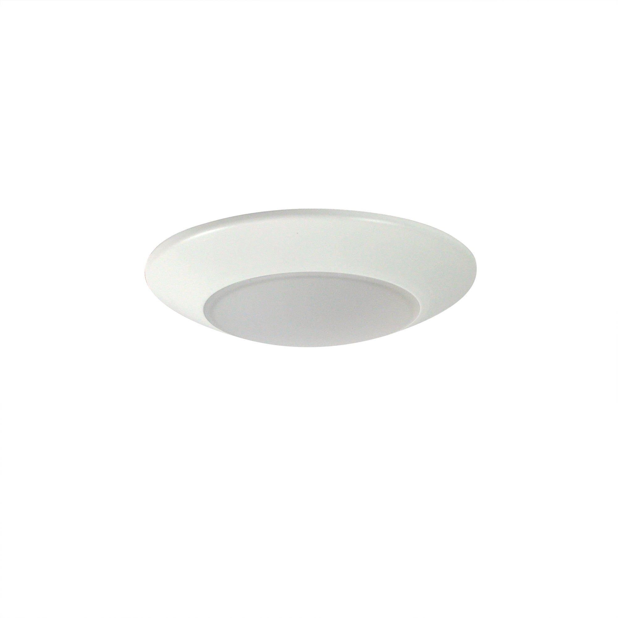 Nora Lighting NLOPAC-R450950AW 4" AC Opal LED Surface Mount, 650lm / 10.5W, 5000K, White finish | NLOPAC-R450950AW