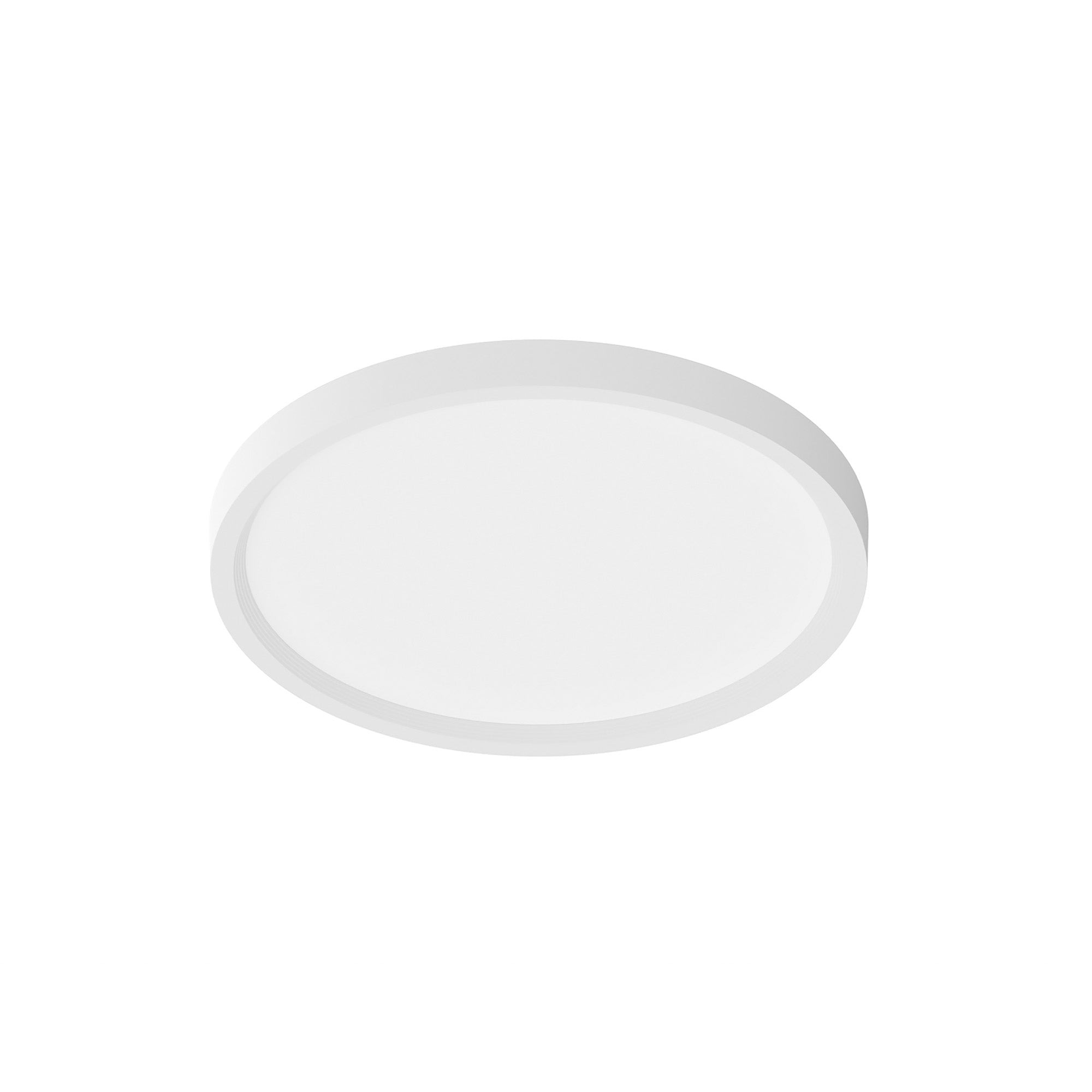 Nora Lighting NLOS-R7TWMPW 7" SURF Round LED Surface Mount with Selectable CCT, 1350lm, 14W, Matte Powder White Finish