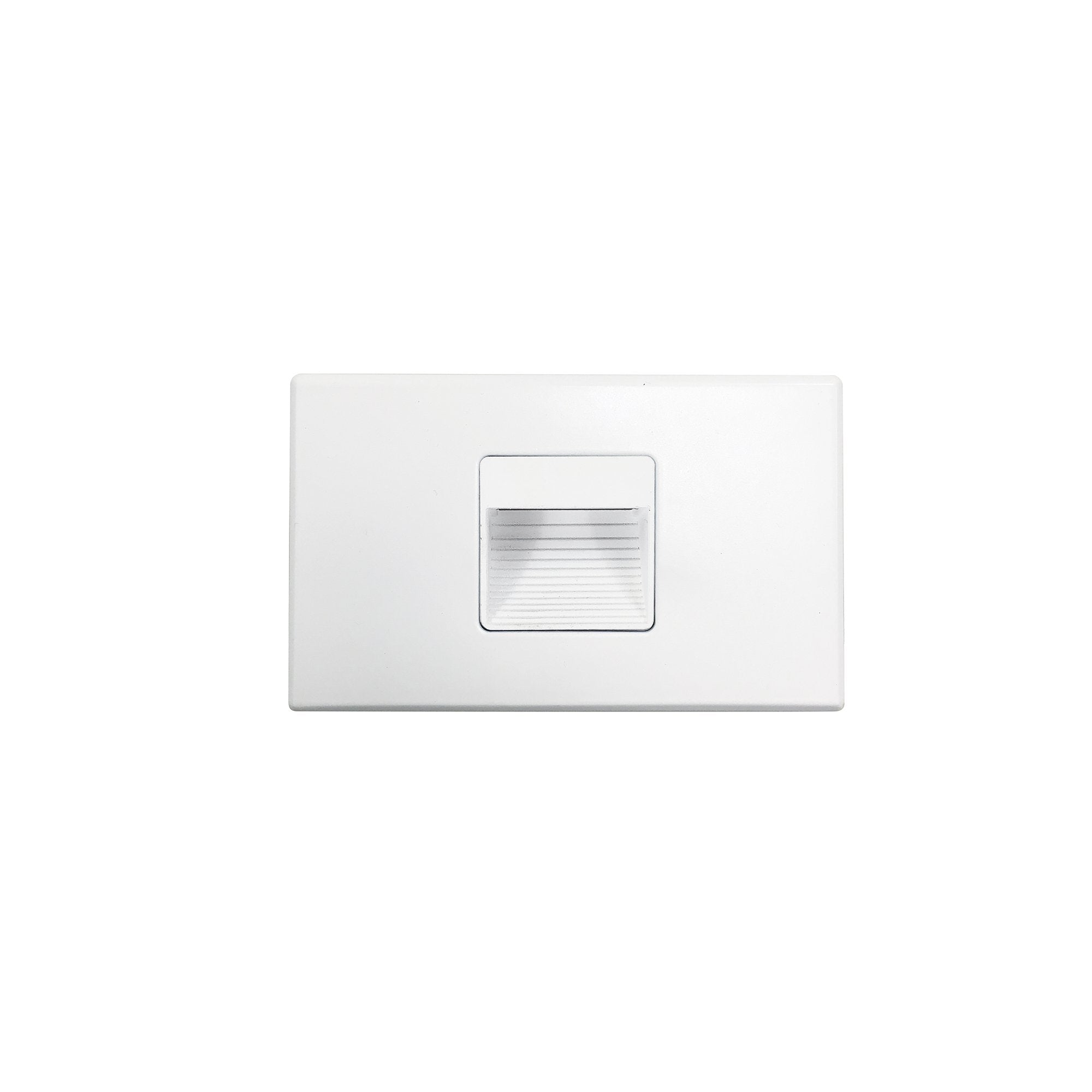 Nora Lighting NSW-720/SCW Ari LED Step Light w/ Interchangeable Horizontal and Vertical Face Plates, 95lm, 3W, 5CCT - White Finish