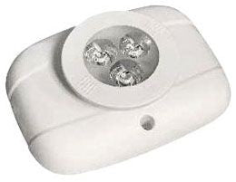 Orbit LRHR-1-W-6 Single Round Led Head, 3.2v, White Hsg, 6.3w
