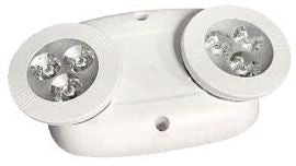 Orbit LRHR-2-W-13 Double Round Led Head, 3.2v, White Hsg, 12.8w