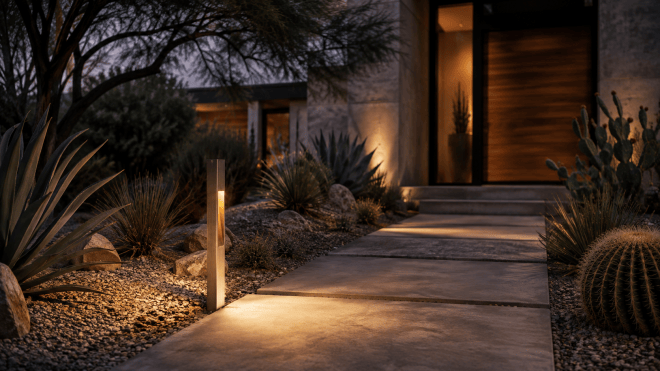 ABBA Lighting USA PLB29 Heavy-Duty Cast Brass Path Light, 12V Low-Voltage Landscape Fixture, Natural Brass or Dark Brass Finish