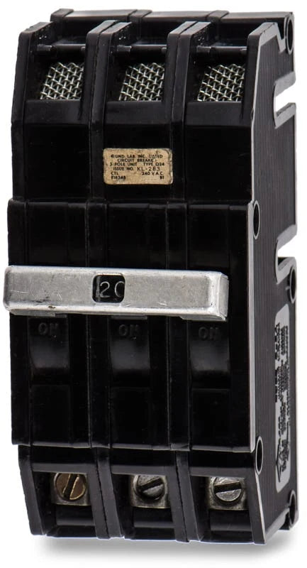 Zinsco Q243020 20-Amp 3-Pole 240V Type Q24 Circuit Breaker