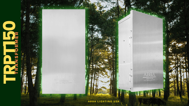 ABBA Lighting TSRPT150 150W Stainless Steel Manual Landscape Lighting Transformer, 12V/13V/14V/15V Multi-Tap, Photocell & Timer, IP65