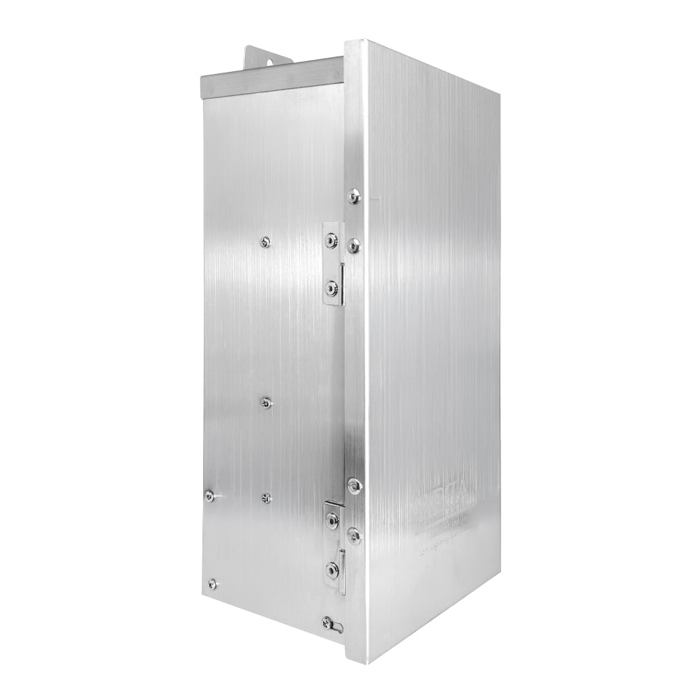 ABBA Lighting TSRPT300 300W Stainless Steel Manual Landscape Lighting Transformer, 12V/13V/14V/15V Multi-Tap, Photocell & Timer, IP65