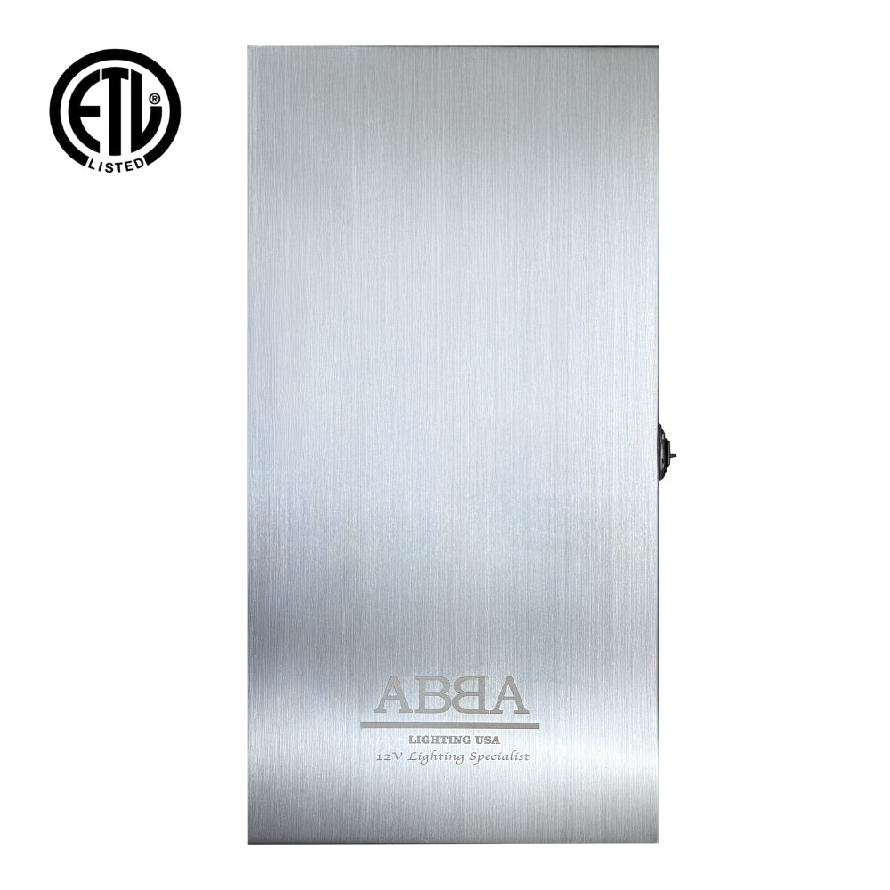 ABBA TSRPT24600 600W Stainless Steel Manual Transformer with Photocell