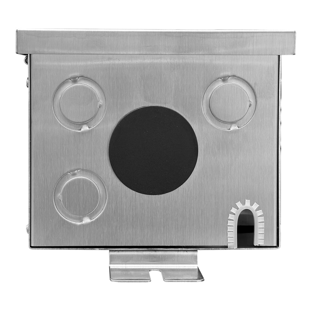 ABBA Lighting TSRPT150 150W Stainless Steel Manual Landscape Lighting Transformer, 12V/13V/14V/15V Multi-Tap, Photocell & Timer, IP65