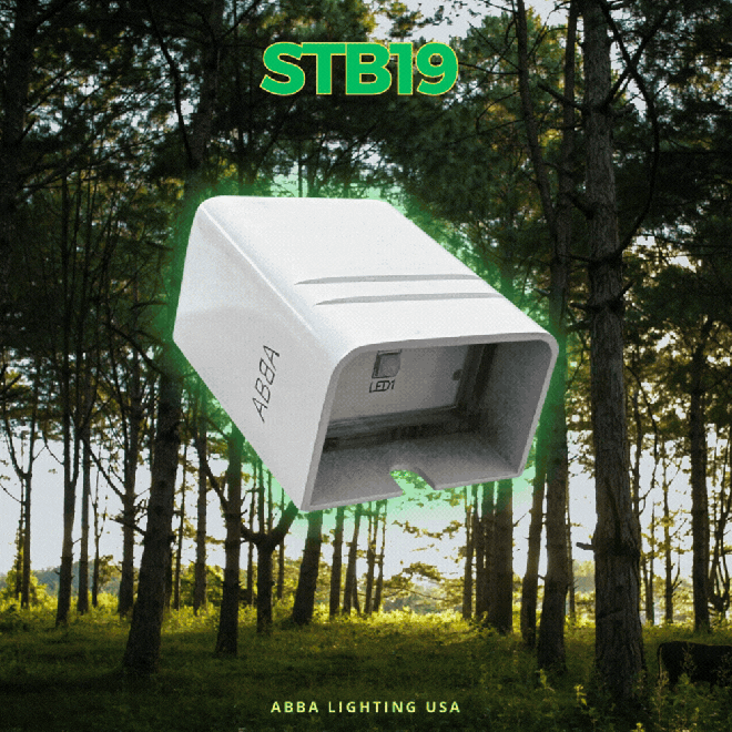 ABBA Lighting STB19-BK Integrated Brass Step Light, 3W LED, 3000K Warm White, 120 Lumens, 12V AC/DC, IP65 - Black Finish