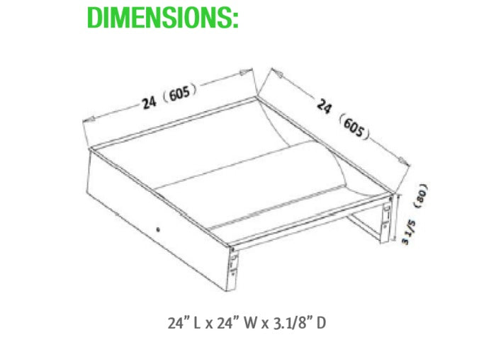 Westgate LTR-2X2-40W-50K-D-PERF 2x2 LED Perforated Basket Troffer Light Commercial Indoor Lighting - White
