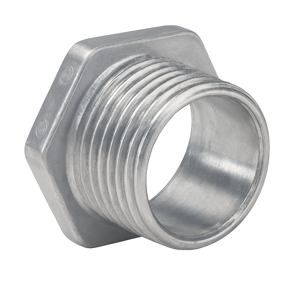 Conduit Chase Nipple – 1/2" to 4" Sizes Available | Threaded Zinc Alloy | UL Certified