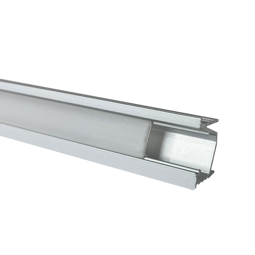 ABBA AP42 Silver Aluminum Channel For Strip Lights - 80 Feet - Sonic Electric