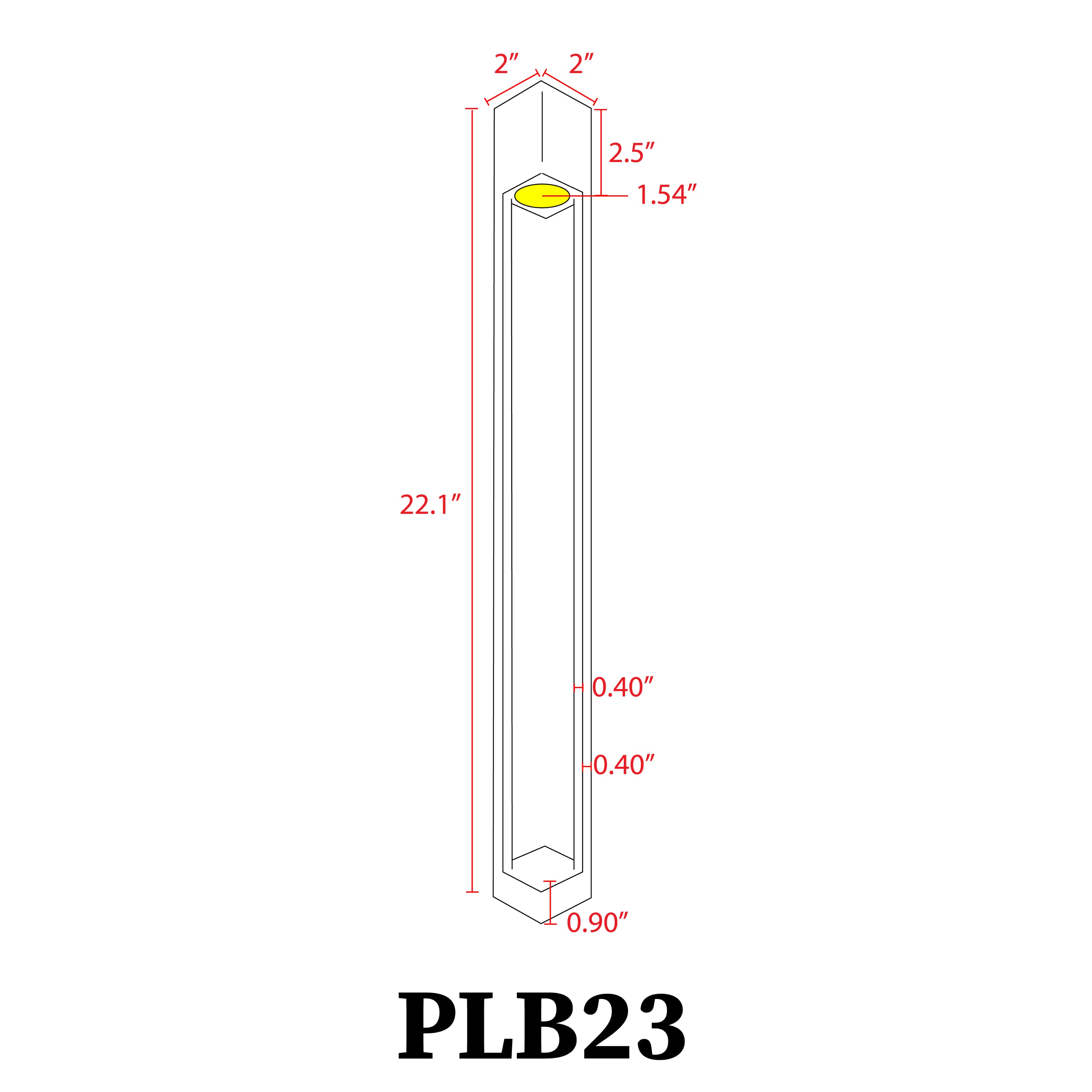 ABBA PLB23 Brass Retro Style Path Light - Sonic Electric