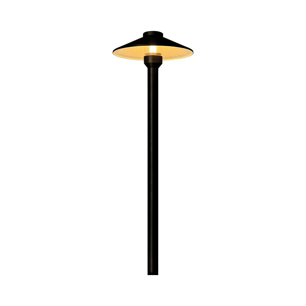 ABBA PLB26 Solid Brass Dome Path Light - Sonic Electric