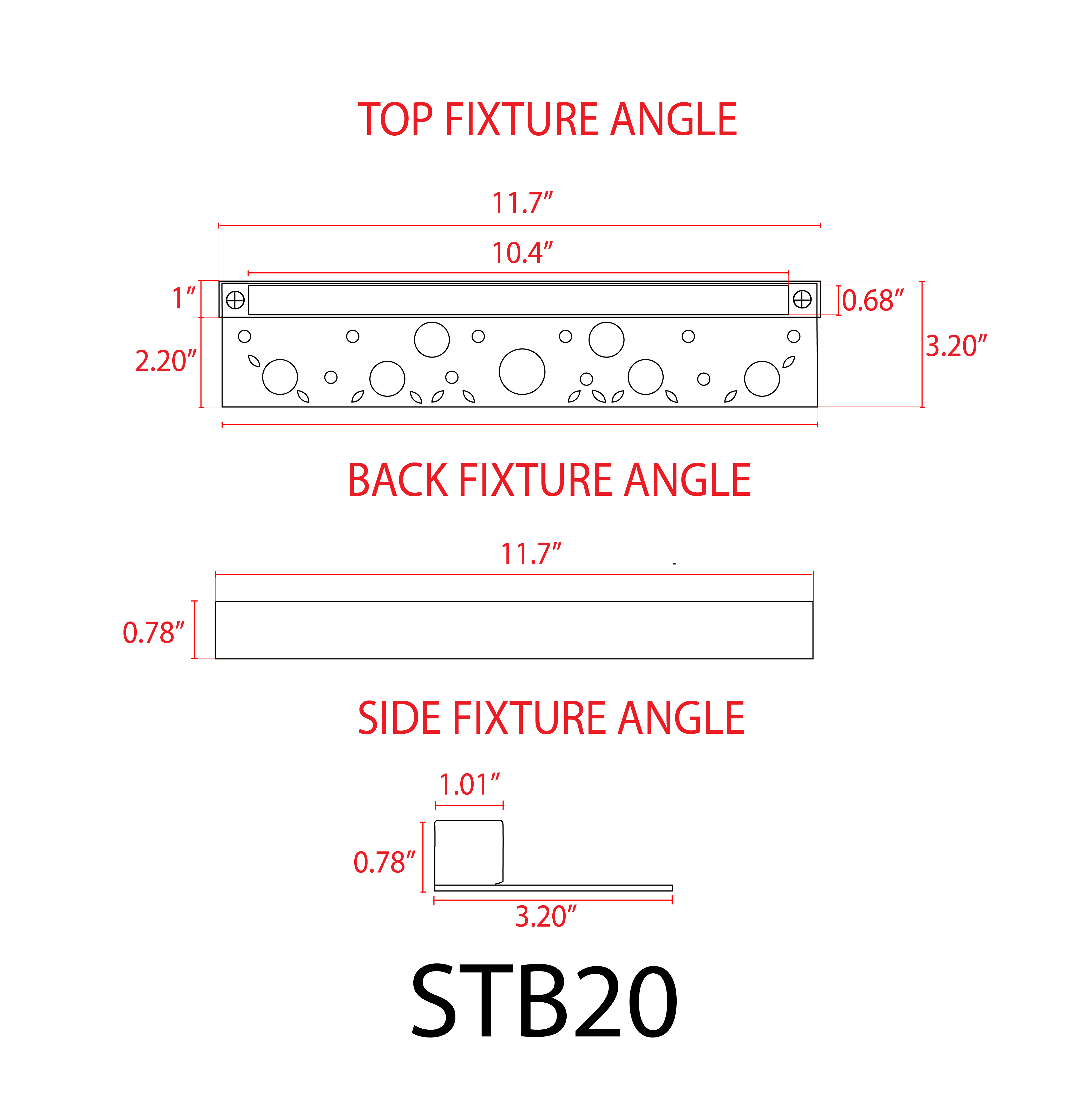 ABBA STB20 12V 4W Integrated Brass Hardscape Edge Light - 270 Lumens, 3000K, Warm White - Sonic Electric