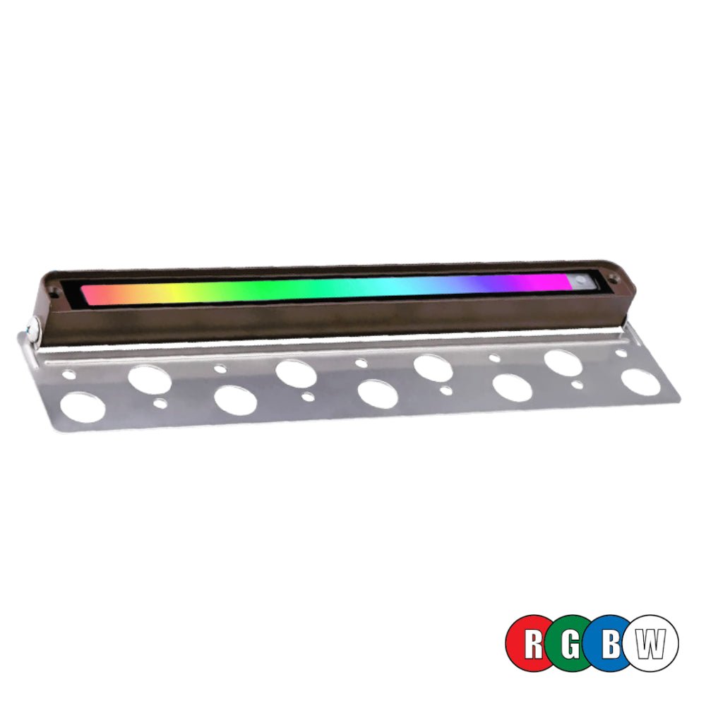 ABBA STBR06 RGBW Integrated 5W Aluminum Hardscape Edge Light - Sonic Electric
