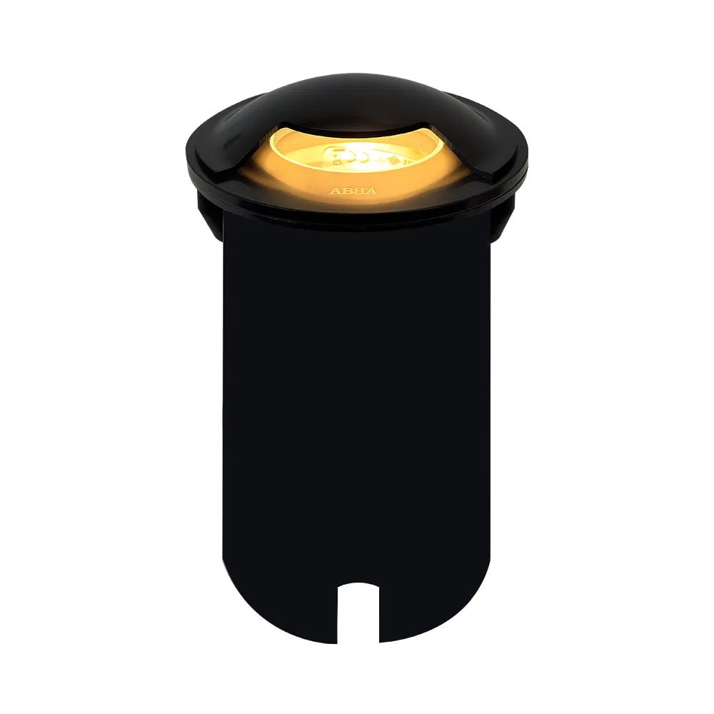 ABBA UNS03 12V One Directional Stainless Steel In - Ground Well Light - Sonic Electric