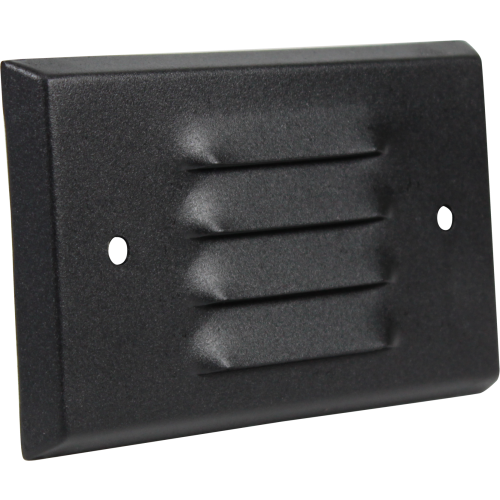 Orbit B601C-BK Step Light Face Plate - Black
