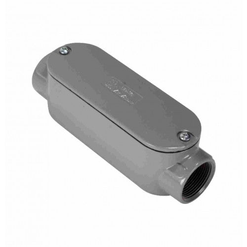 Orbit C-400A Type C Threaded Conduit Body 4" With Cover - Gray