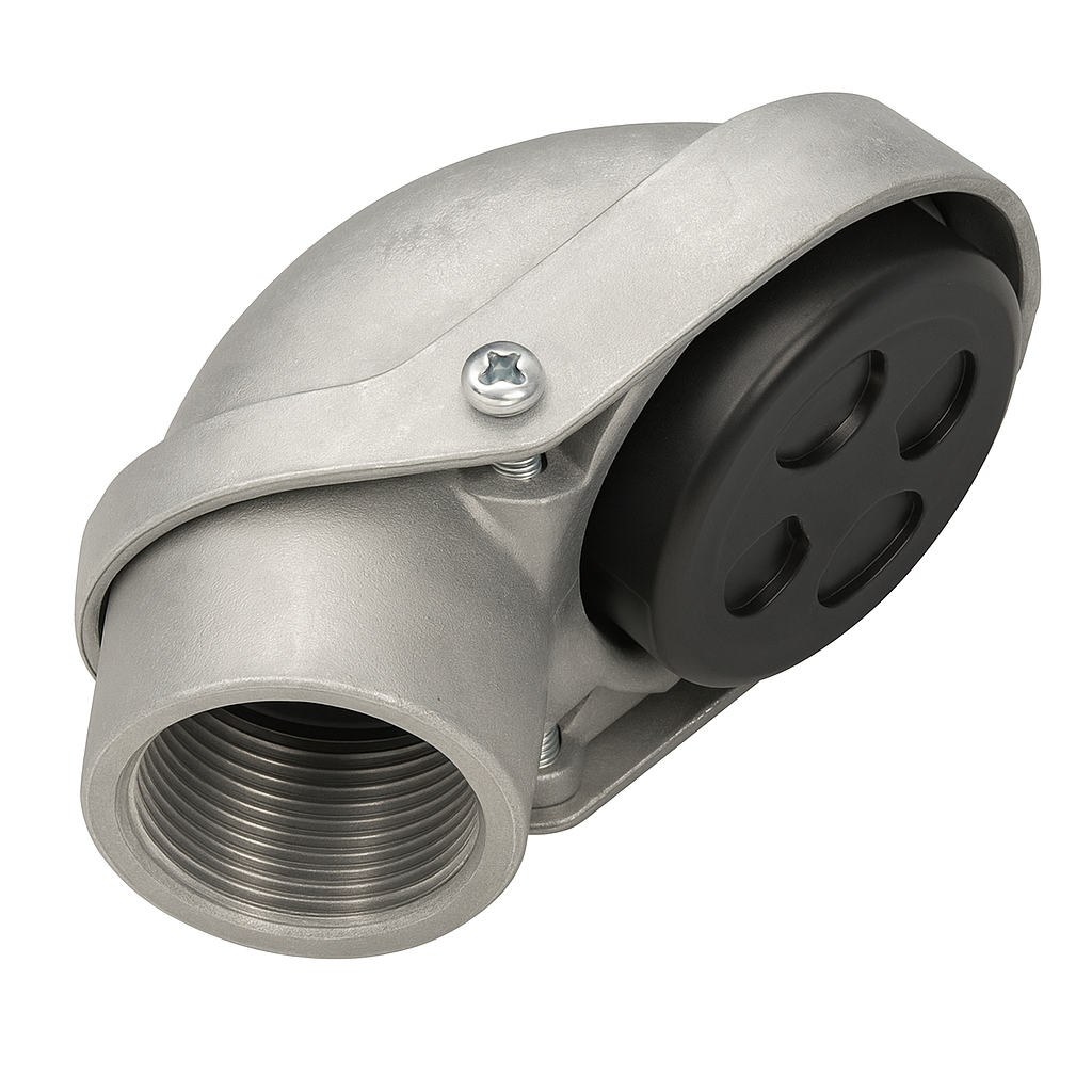 Service Head Entrance Cap, Clamp-Type - 1/2" to 4" Sizes Available