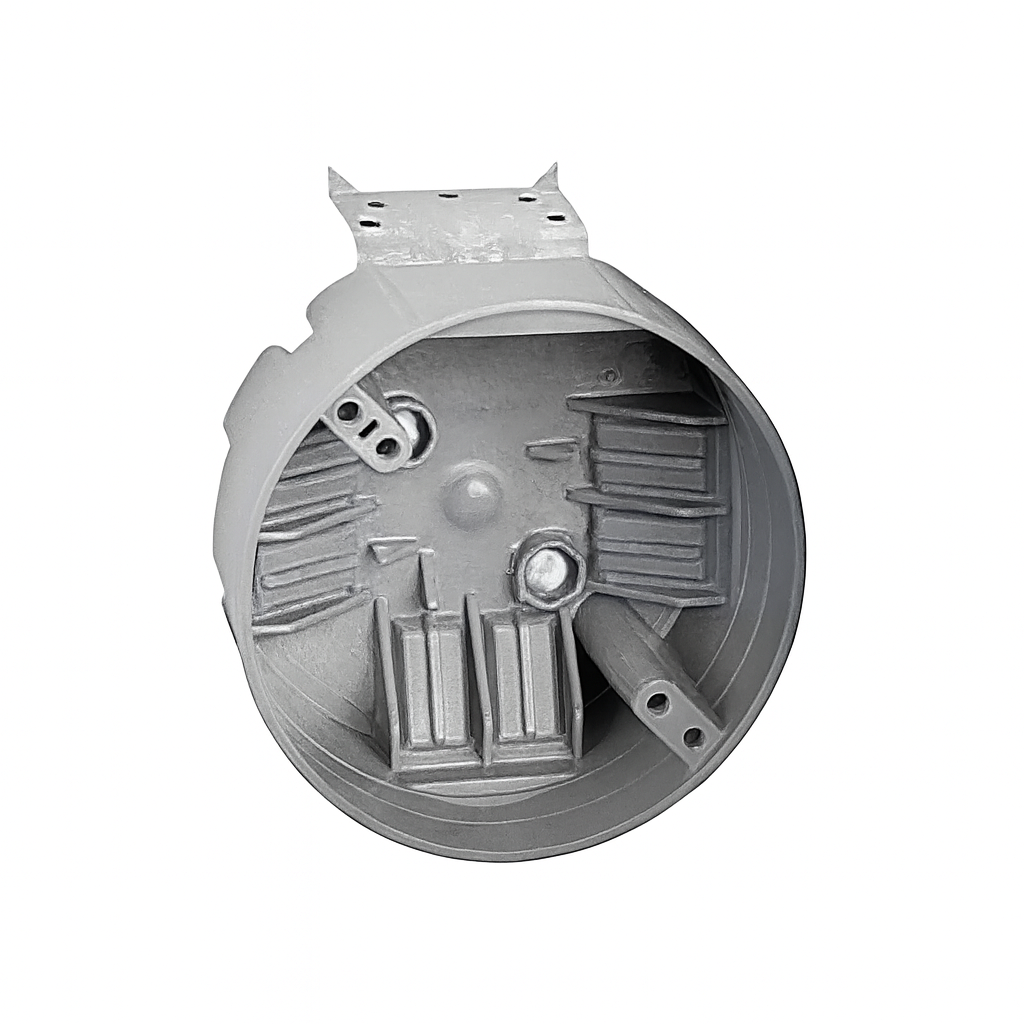 Malibu MapleBox™ CFB-2 Non-Metallic 4" Round Ceiling Fan Box with L-Bracket, 20 Cubic