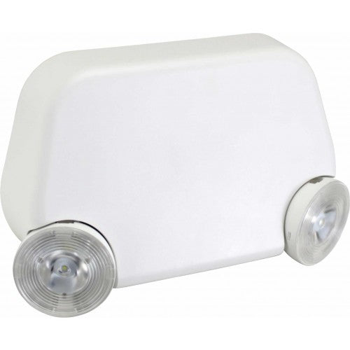Orbit EL2SML-W Two-Head Super Micro LED Emergency Light Round HeadS White Housing 