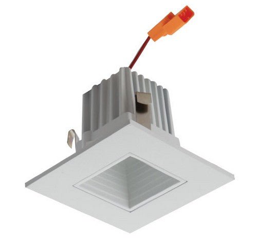 ELCO Lighting E215C0627W 9W 2" Square LED Baffle Light Engines 2700K, 600lm - White Finish - Sonic Electric
