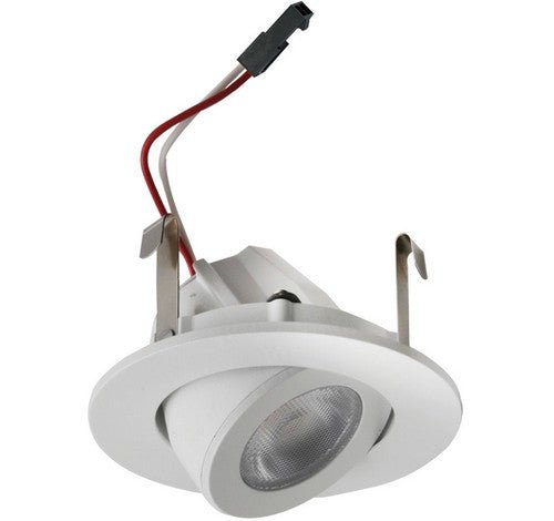 ELCO Lighting E218C1827W 2" Round LED High - Lumen Adjustable Light Engine 2700K, 1040lm - White Finish - Sonic Electric
