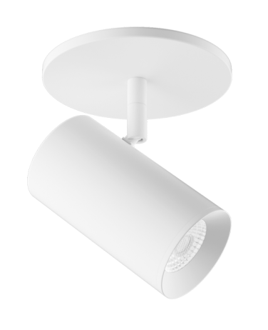 Elco Lighting E25MW - 08CT5 2" Koto Sylo, Monopoint Style, 825lm, 38º lens Beam Angle - White Finish - Sonic Electric