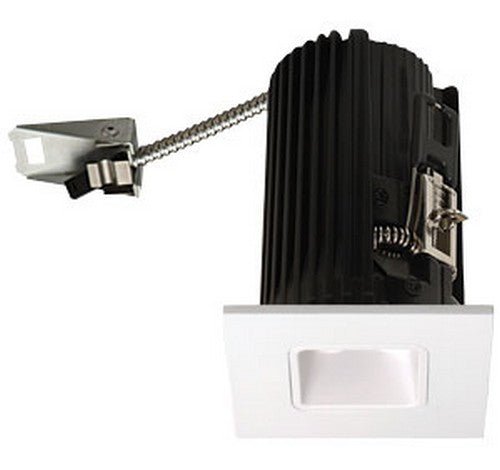 ELCO Lighting E2L13F30W Teak System Contemporary White LED 2" Recessed Lighting Square Reflector 120V 3000K - Black Finish - Sonic Electric
