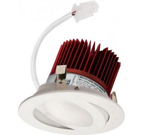 ELCO Lighting E418C1235W Cedar System LED 4" Light Engine with Adjustable Trim 1250lm 3500K - White Finish - Sonic Electric