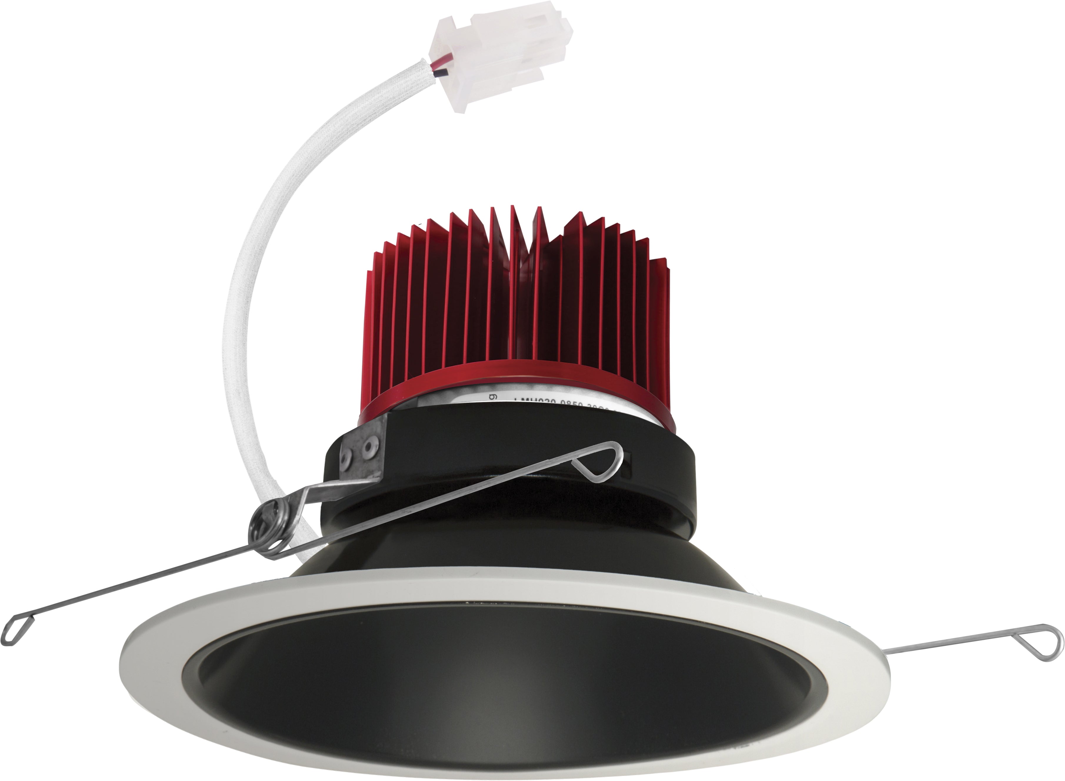 Elco Lighting E610C1240B 6" LED Light Engine with Reflector Trim, 12.88W, 1250LM, 4000K - Black with White Finish - Sonic Electric