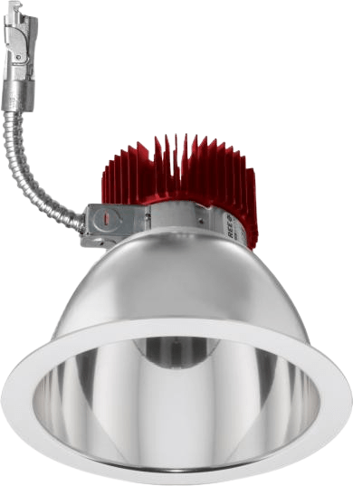 Elco Lighting E610L2040C2 6" Reflector LED Light Engine Trims, 21.6W, 2000lm, 4000K, 60° - Chrome Finish - Sonic Electric