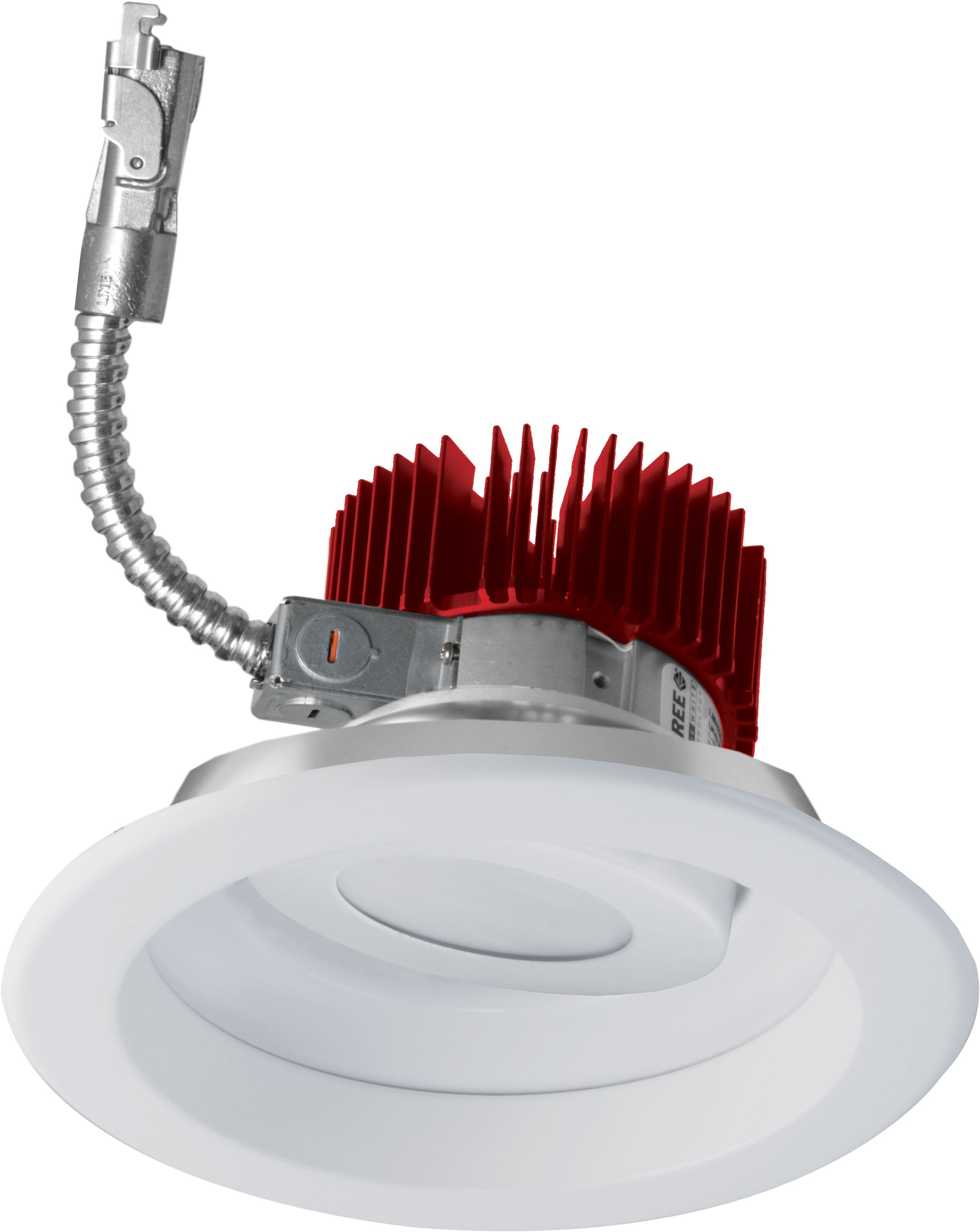 Elco Lighting E618L2050W2 6" LED Light Engine with Adjustable Trim, 12.8W, 2000lm, 2700K - 5000K - White Finish - Sonic Electric